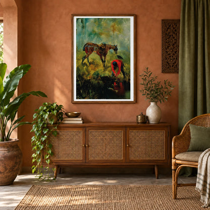 Cheval De Chasse À Courre — Modern & Contemporary shown in a styled interior