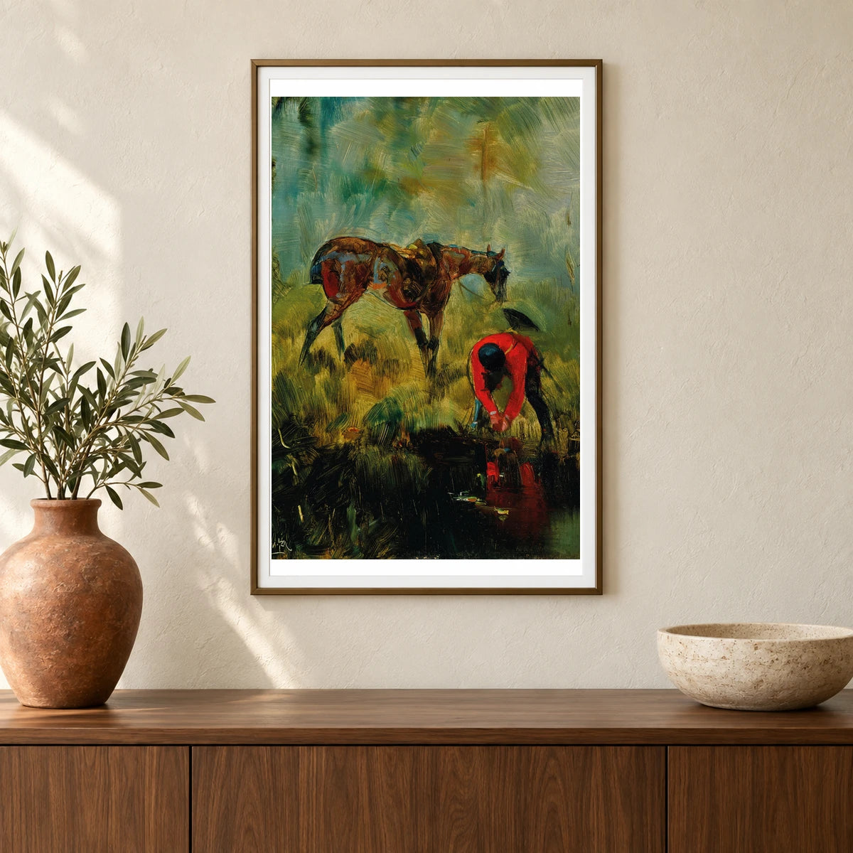 Cheval De Chasse À Courre — Modern & Contemporary shown in a styled interior