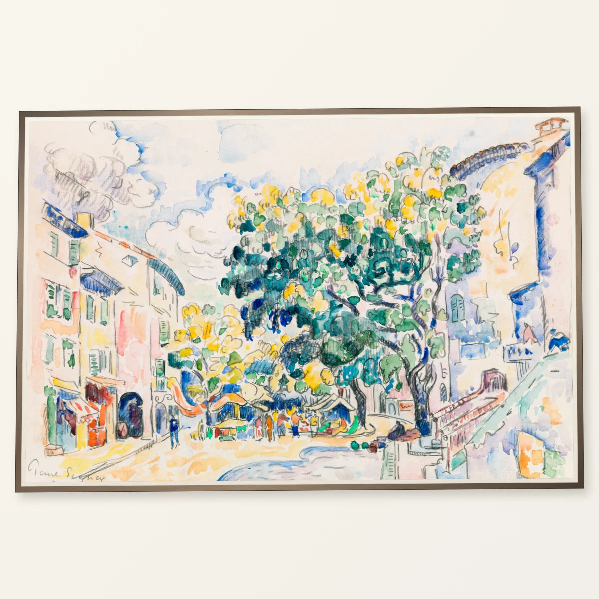 Antibes (ca. 1918) Paul Signac — Neo-Impressionism neo-impressionism print by SaamCrafts