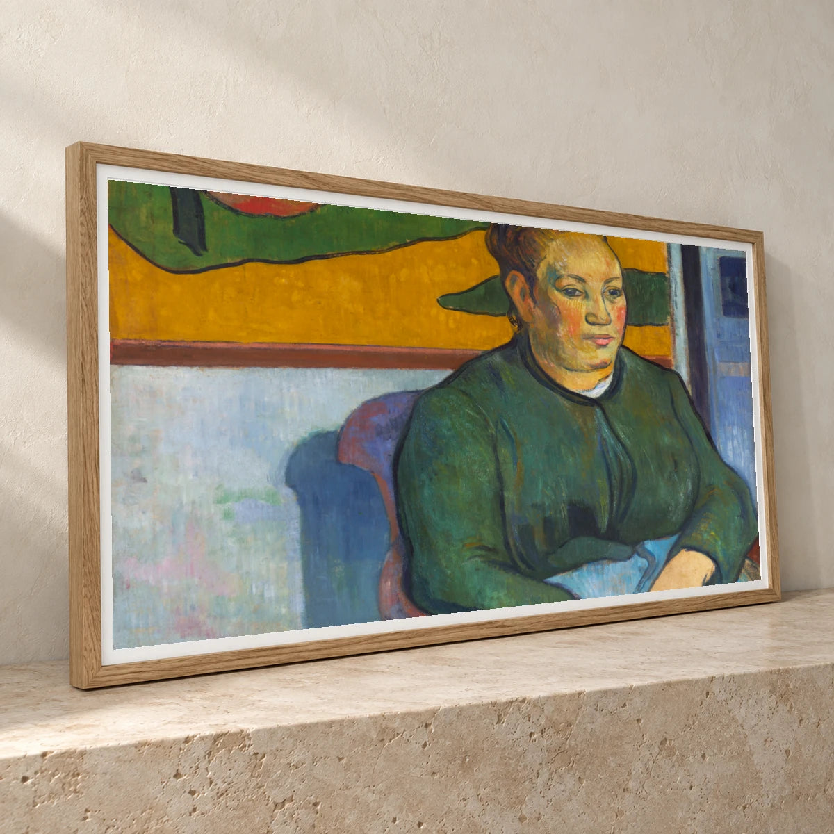 Paul Gauguin S Madame Roulin — Neo-Impressionism neo-impressionism print by SaamCrafts