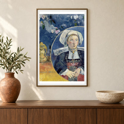 Paul Gauguin S The Beautiful Angel — Neo-Impressionism shown in a styled interior