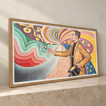 Portrait Of Felix Feneon (1890) Vintage Painting By Paul Signac — Neo-Impressionism neo-impressionism print by SaamCrafts