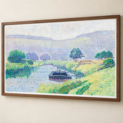 Amberleyn Jokilaakso (arunjoki), 1911, By Alfred William Finch — Neo-Impressionism neo-impressionism print by SaamCrafts
