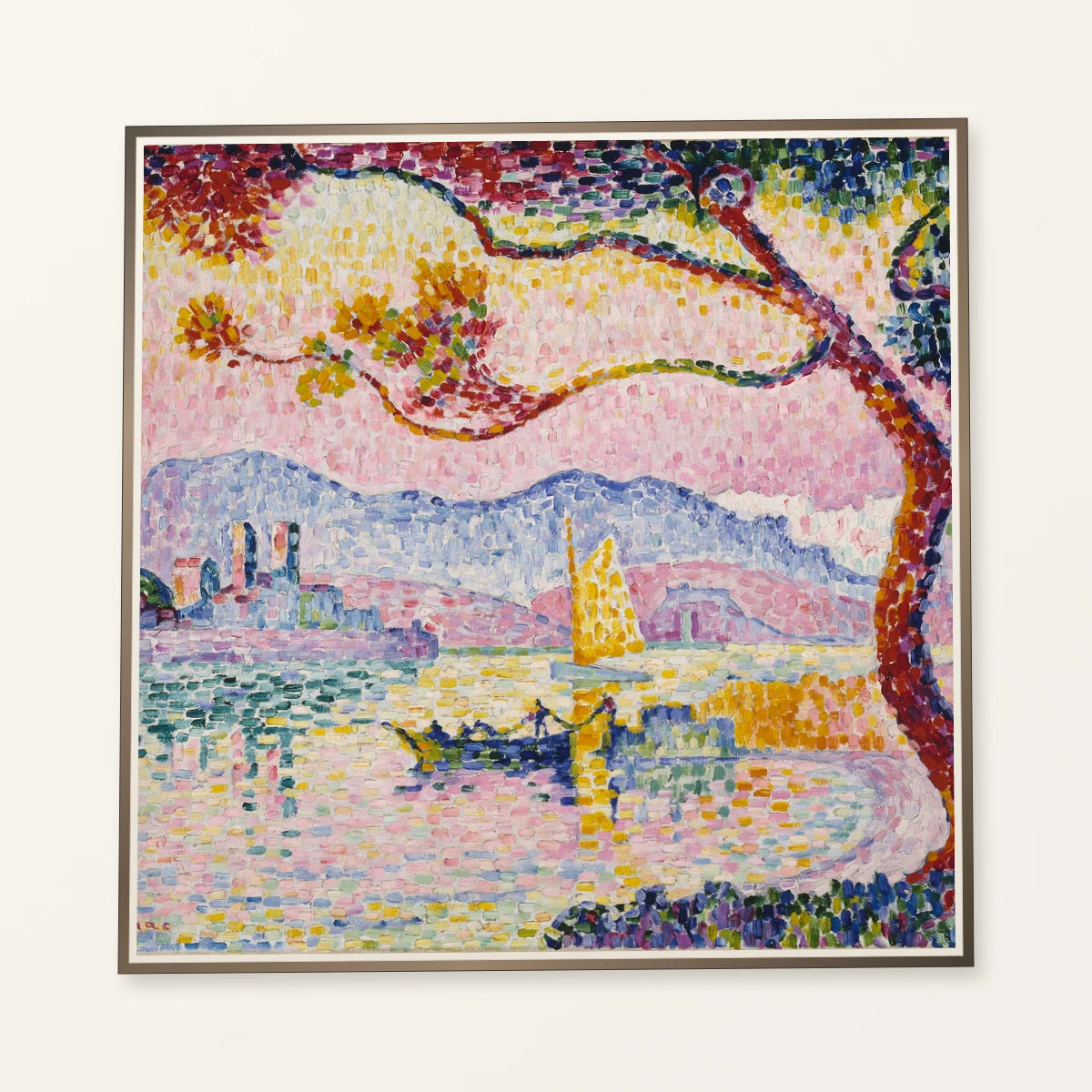 Antibes, By Paul Signac — Neo-Impressionism neo-impressionism print by SaamCrafts