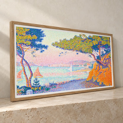 Golfe Juan (1896) Vintage Painting By Paul Signac — Neo-Impressionism neo-impressionism print by SaamCrafts