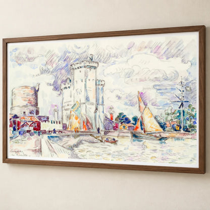La Rochelle (1920 1928) Paul Signac — Neo-Impressionism neo-impressionism print by SaamCrafts