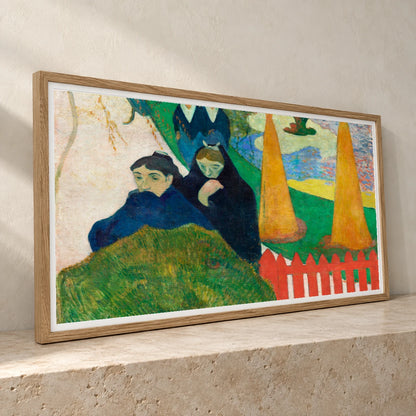 Mistral (arlésiennes) (1888) By Paul Gauguin — Neo-Impressionism neo-impressionism print by SaamCrafts