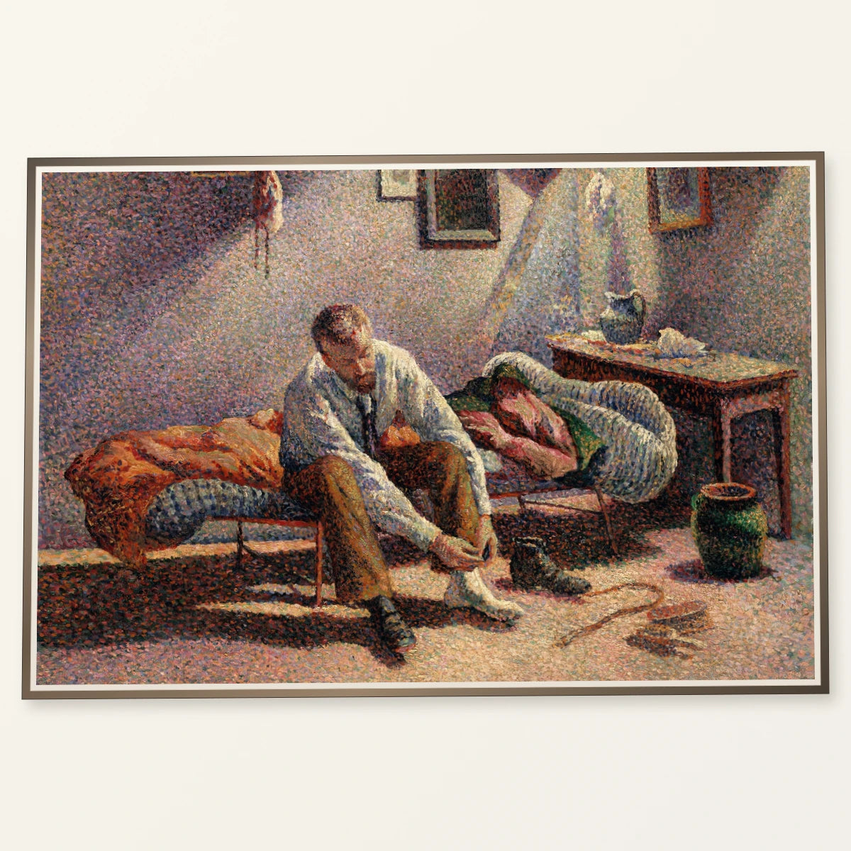 Morning, Interior Luce — Neo-Impressionism neo-impressionism print by SaamCrafts
