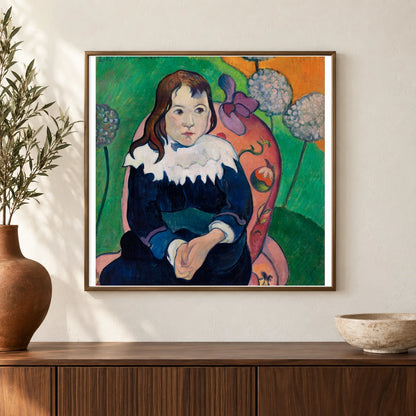 Mr. Loulou (louis Le Ray) (1890) By Paul Gauguin — Neo-Impressionism shown in a styled interior