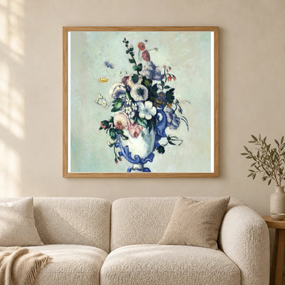 Paul Cézanne S Rococo Vase — Neo-Impressionism shown in a styled interior