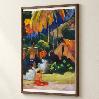 Paul Gauguin S Landscape In Tahiti — Neo-Impressionism neo-impressionism print by SaamCrafts