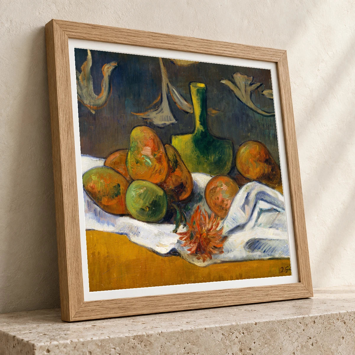 Paul Gauguin S Still Life — Neo-Impressionism neo-impressionism print by SaamCrafts