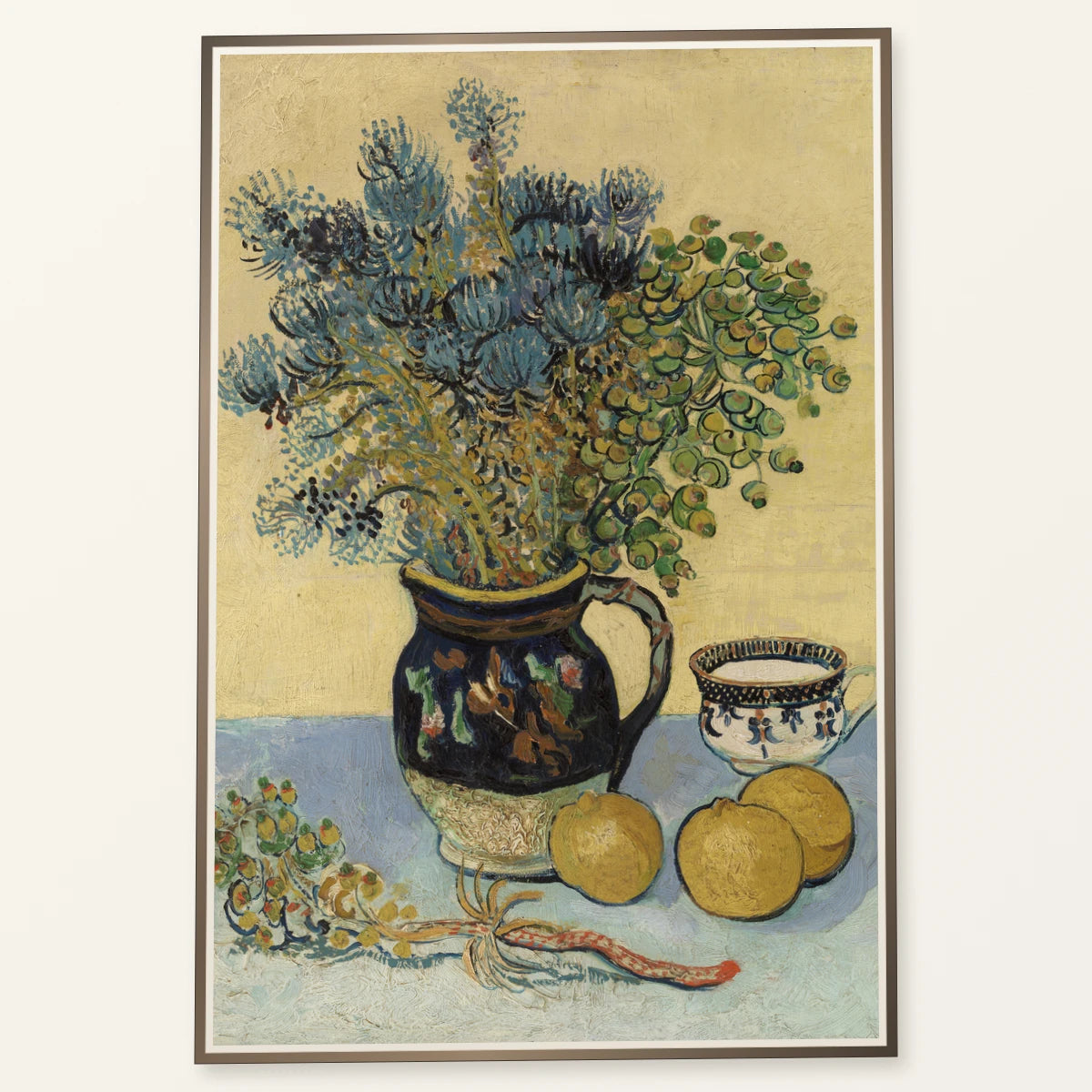 Still Life (nature Morte) By Vincent Van Gogh — Neo-Impressionism neo-impressionism print by SaamCrafts