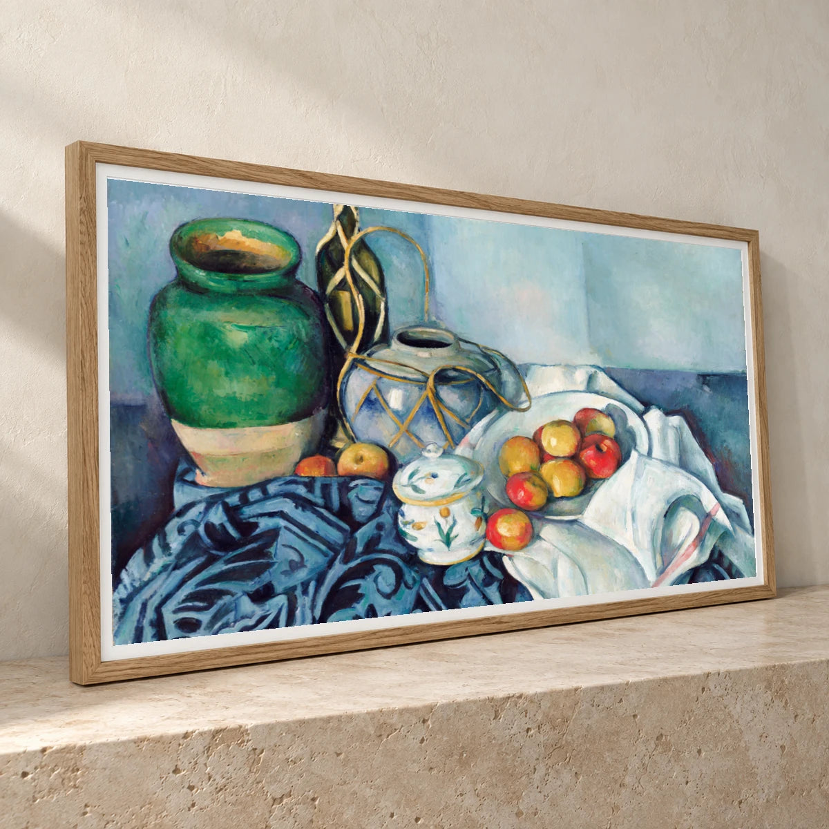 Still Life With Apples (ca. 1893–1894) By Paul Cézanne — Neo-Impressionism neo-impressionism print by SaamCrafts