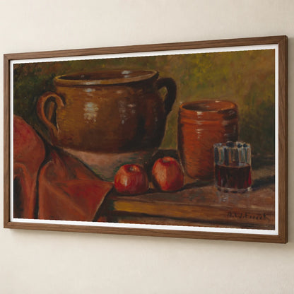 Still Life, 1923, By Alfred William Finch — Neo-Impressionism neo-impressionism print by SaamCrafts