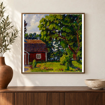 Urajärven Museo, By Alfred William Finch — Neo-Impressionism shown in a styled interior
