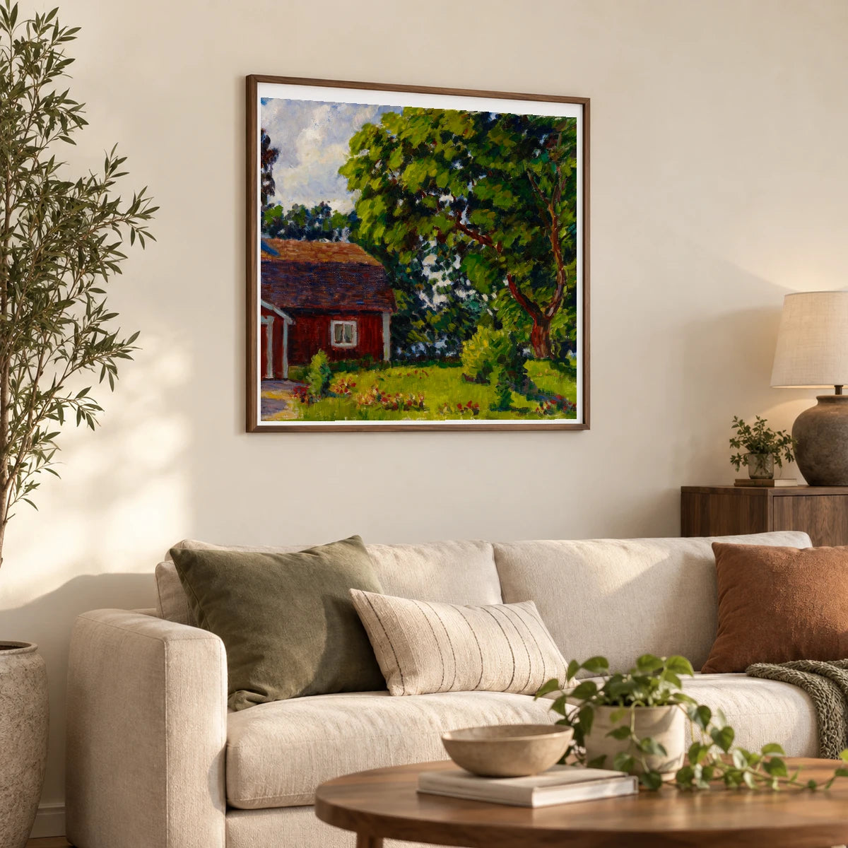 Urajärven Museo, By Alfred William Finch — Neo-Impressionism shown in a styled interior
