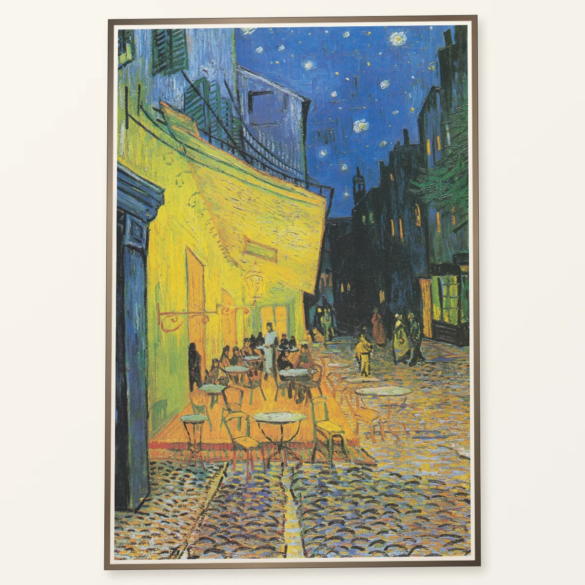 Vincent Van Gogh S Café Terrace At Night — Neo-Impressionism neo-impressionism print by SaamCrafts