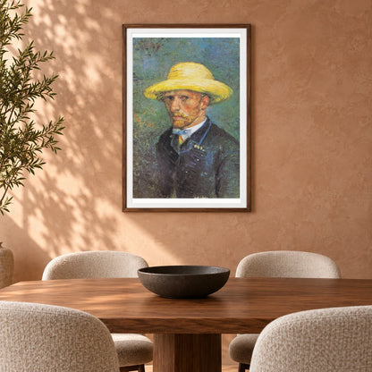 Vincent Van Gogh S Portrait Of Theo Van Gogh — Neo-Impressionism shown in a styled interior