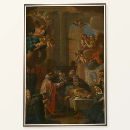 Death Of St. — Neoclassicism neoclassicism print by SaamCrafts