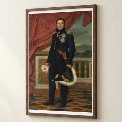 General Étienne Maurice Gérard (1773–1852) By Jacques Louis David — Neoclassicism neoclassicism print by SaamCrafts