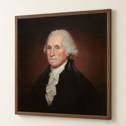 George Washington, Rembrandt Peale — Neoclassicism neoclassicism print by SaamCrafts