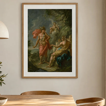 Hermes At The Goddesses — Neoclassicism shown in a styled interior