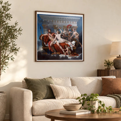 Legacy Of Jules David Chassagnol, Paris 1886. — Neoclassicism shown in a styled interior