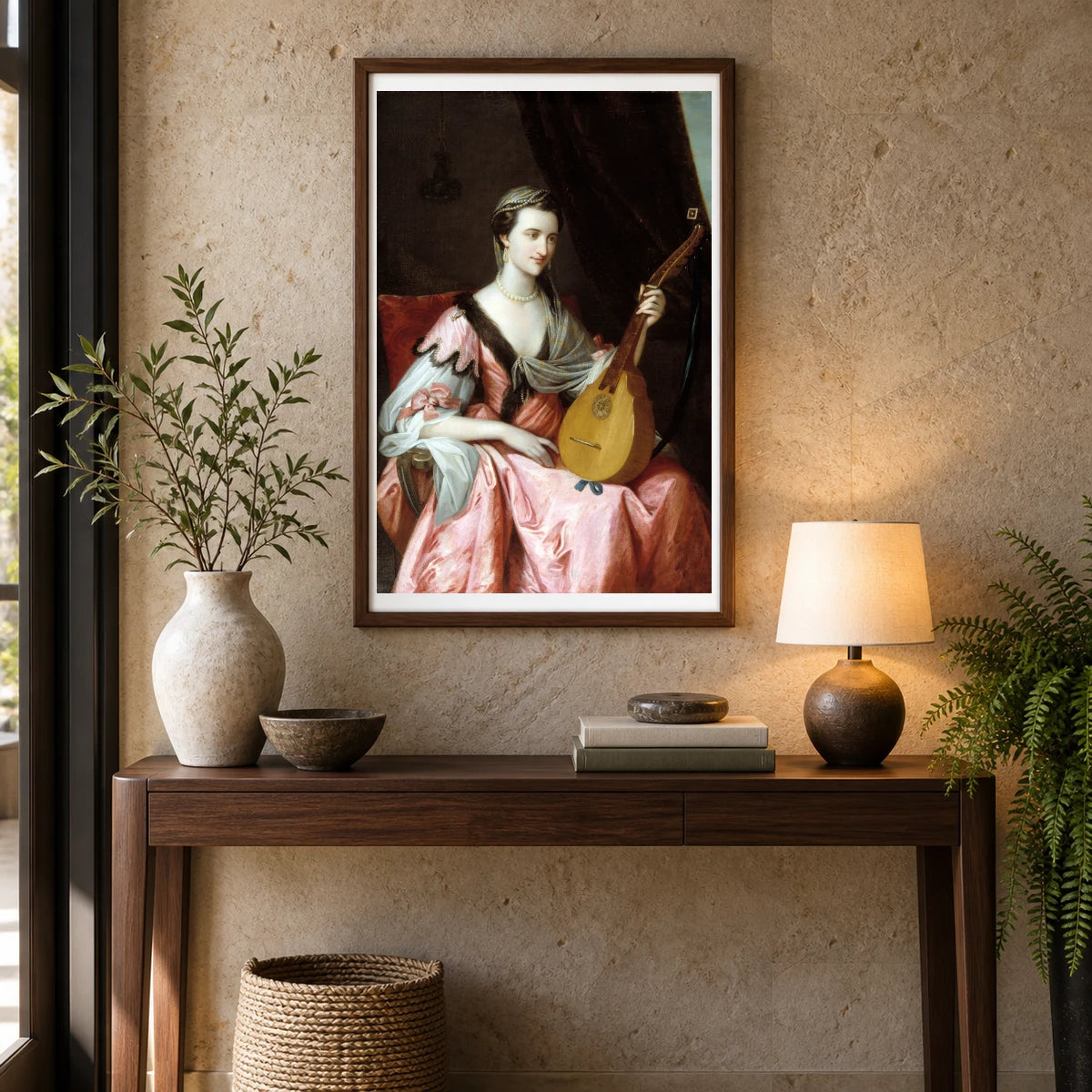 Mary Hopkinson — Neoclassicism shown in a styled interior