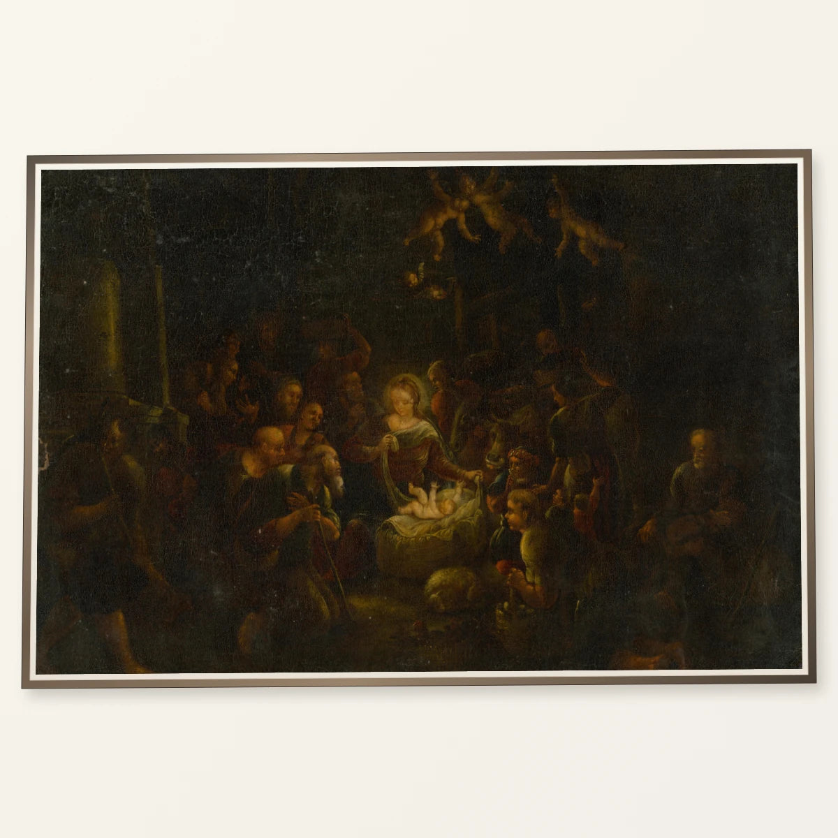 Nativity — Neoclassicism neoclassicism print by SaamCrafts