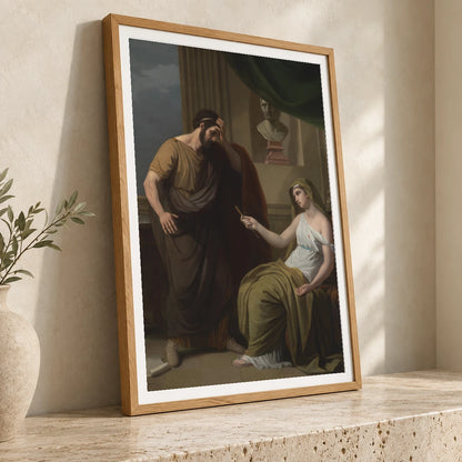 Paetus And Arria — Neoclassicism neoclassicism print by SaamCrafts