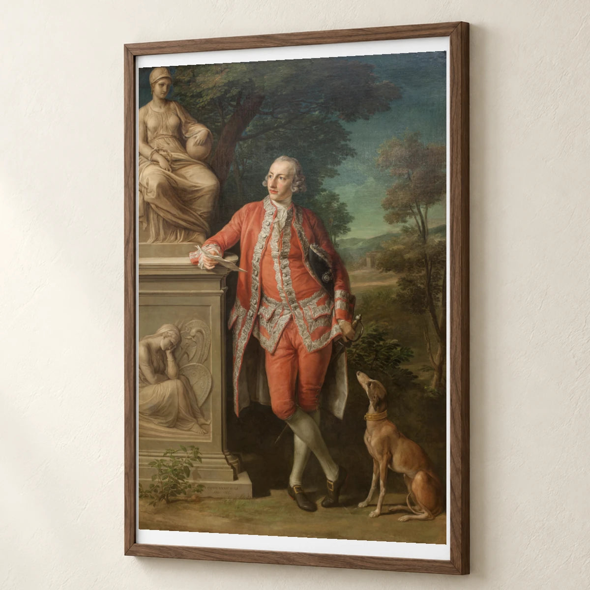 Peter Beckford (1740 1811), Landowner, Dorset By Pompeo Batoni — Neoclassicism neoclassicism print by SaamCrafts