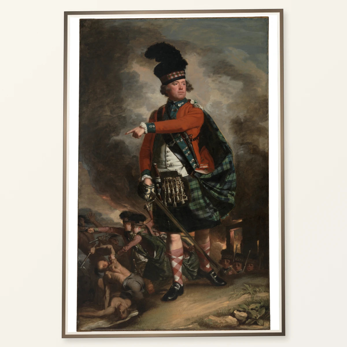 Portrait Of Hugh Montgomerie, Later Twelfth Earl Of Eglinton By John Singleton Copley — Neoclassicism neoclassicism print by SaamCrafts