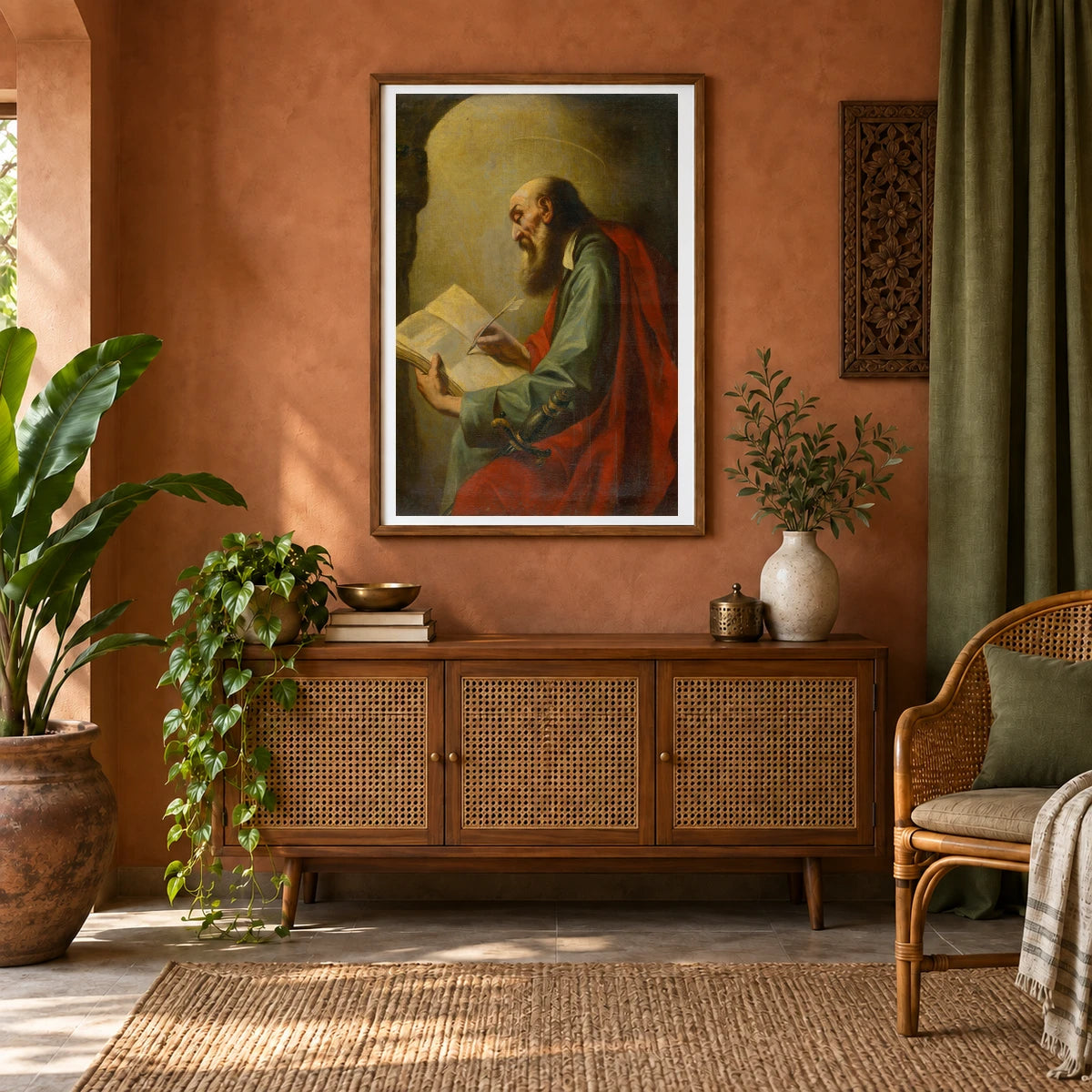 Saint Paul — Neoclassicism shown in a styled interior