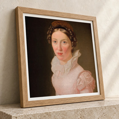 Suzanne Juel. By C.w. Eckersberg — Neoclassicism neoclassicism print by SaamCrafts