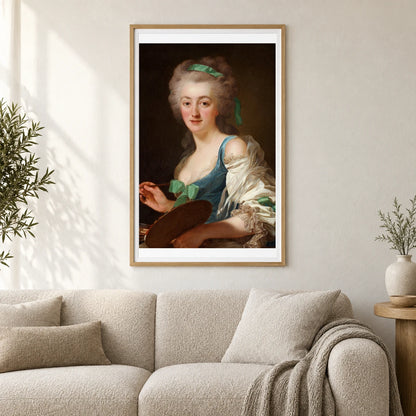 The Artist Anne Vallayer Coster — Neoclassicism shown in a styled interior