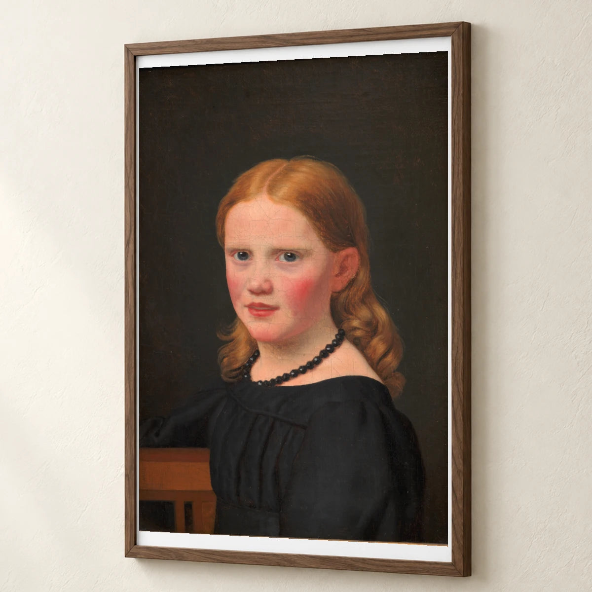 The Artist S Daughter, Emilie By C.w. Eckersberg — Neoclassicism neoclassicism print by SaamCrafts