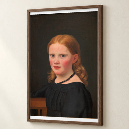 The Artist S Daughter, Emilie By C.w. Eckersberg — Neoclassicism neoclassicism print by SaamCrafts