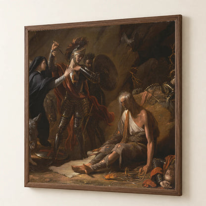 The Cave Of Despair — Neoclassicism neoclassicism print by SaamCrafts