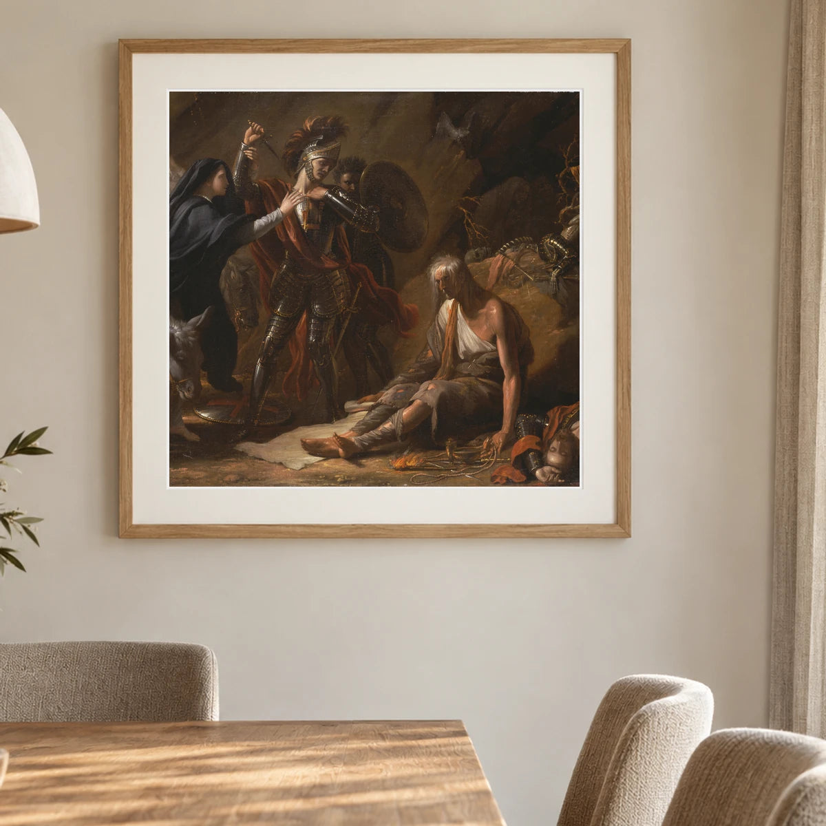 The Cave Of Despair — Neoclassicism shown in a styled interior