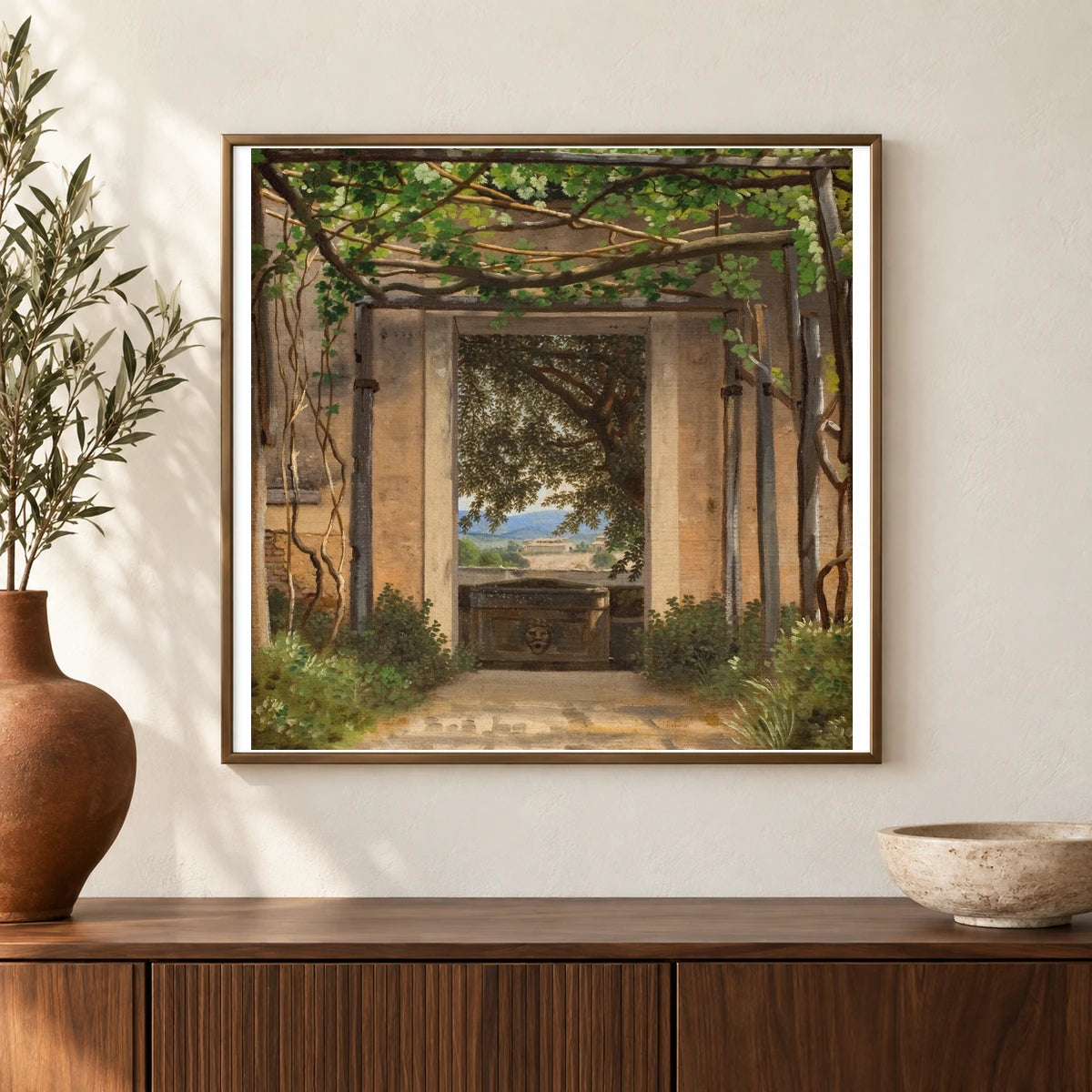Unknown By C.w. Eckersberg — Neoclassicism shown in a styled interior