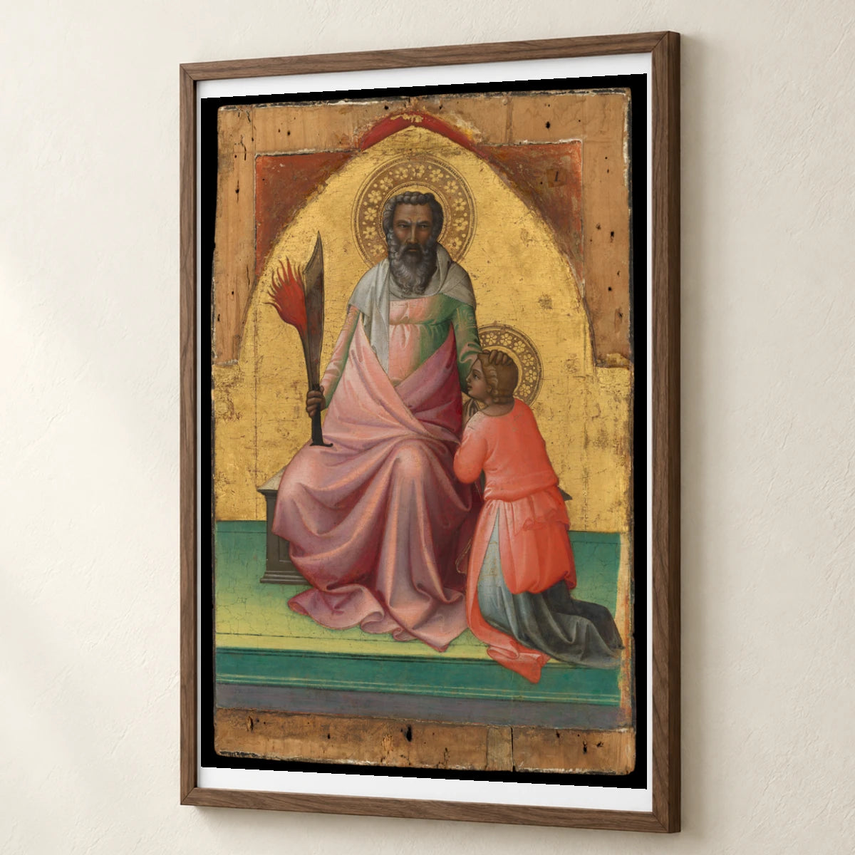 Abraham By Lorenzo Monaco (piero Di Giovanni) — Classical Art classical art print by SaamCrafts