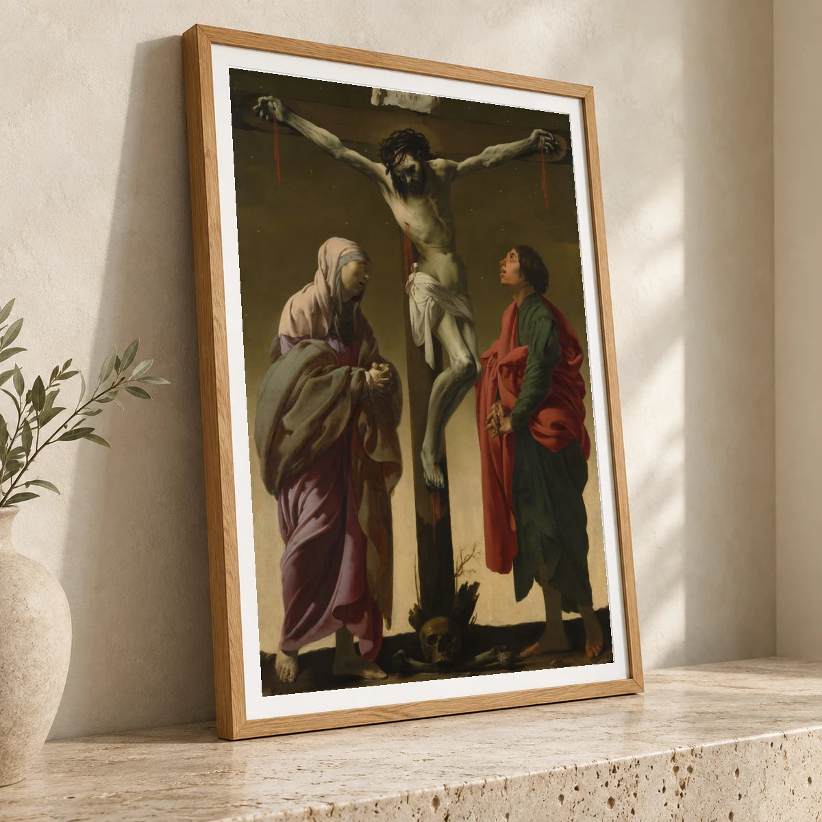Crucifixion Of Jesus — Classical Art classical art print by SaamCrafts