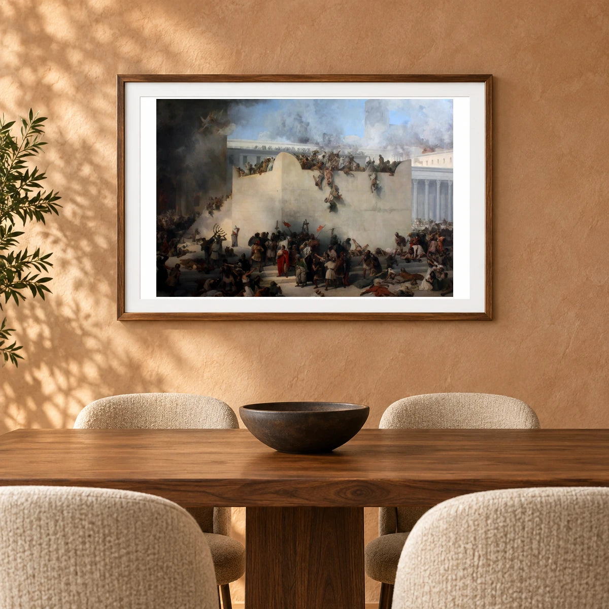Francesco Hayez (1791–1882) — Classical Art shown in a styled interior
