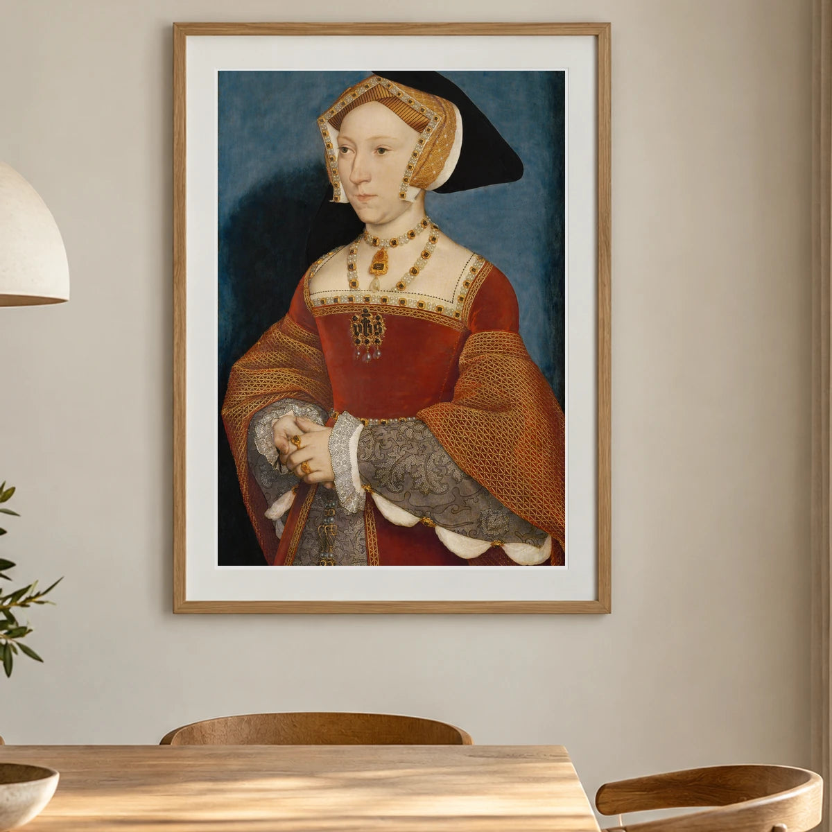 Jane Seymour (15089–1537) Was Henry Viii Of England S Third Wife — Classical Art shown in a styled interior