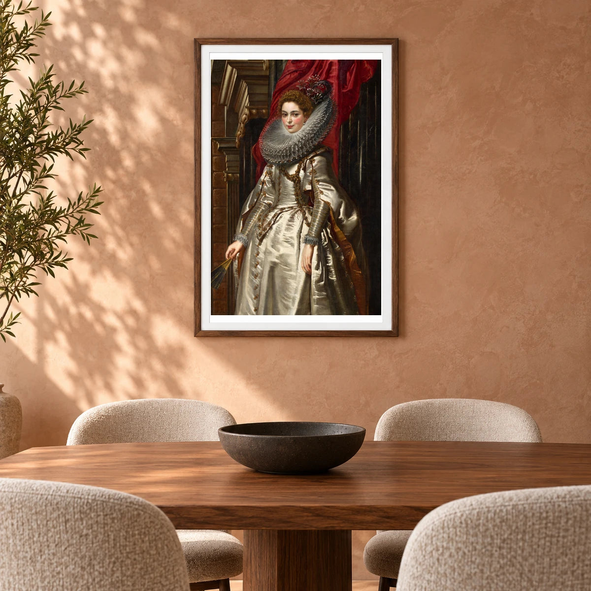Marchesa Brigida Spinola Doria — Classical Art shown in a styled interior