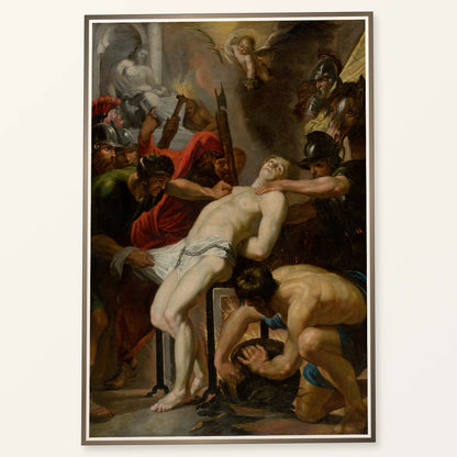 Martyrdom Of St., Peter Paul Rubens — Classical Art classical art print by SaamCrafts