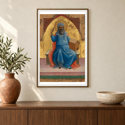 Noah By Lorenzo Monaco — Classical Art shown in a styled interior