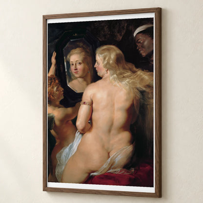Peter Paul Rubens The Toilet Of Venus — Classical Art classical art print by SaamCrafts