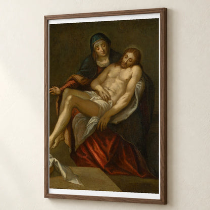 Pieta, Italian Master — Classical Art classical art print by SaamCrafts